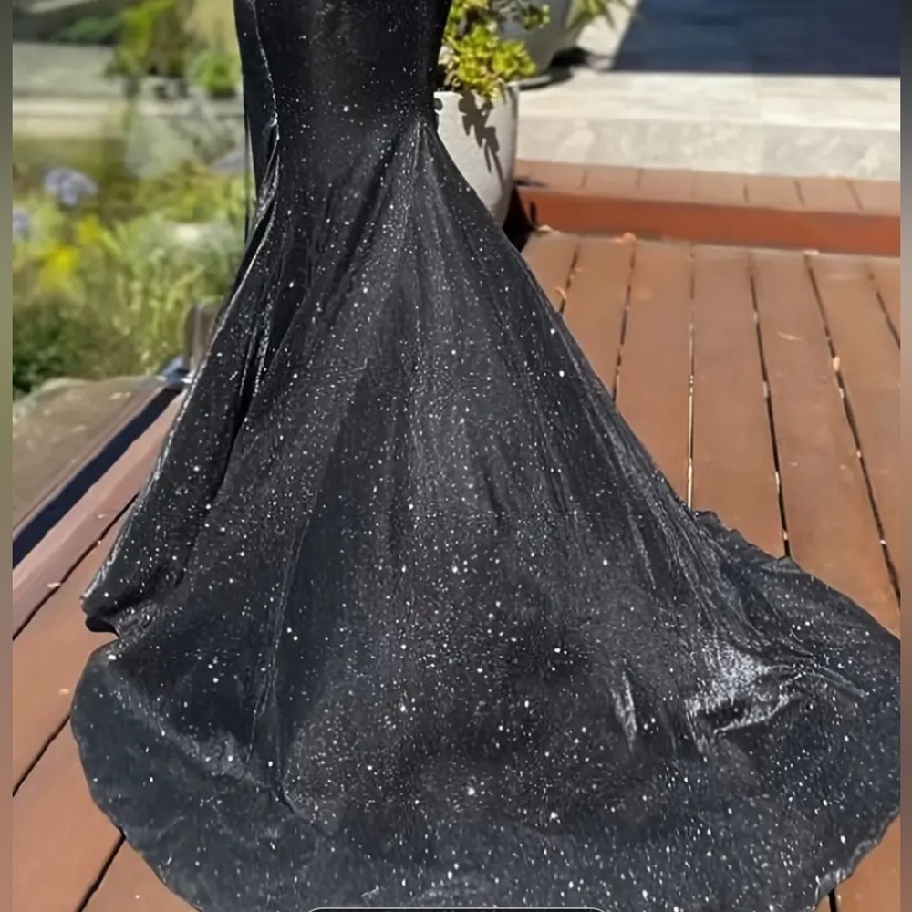 Sexy Black glitter sequin formal dress - Picture 3 of 3